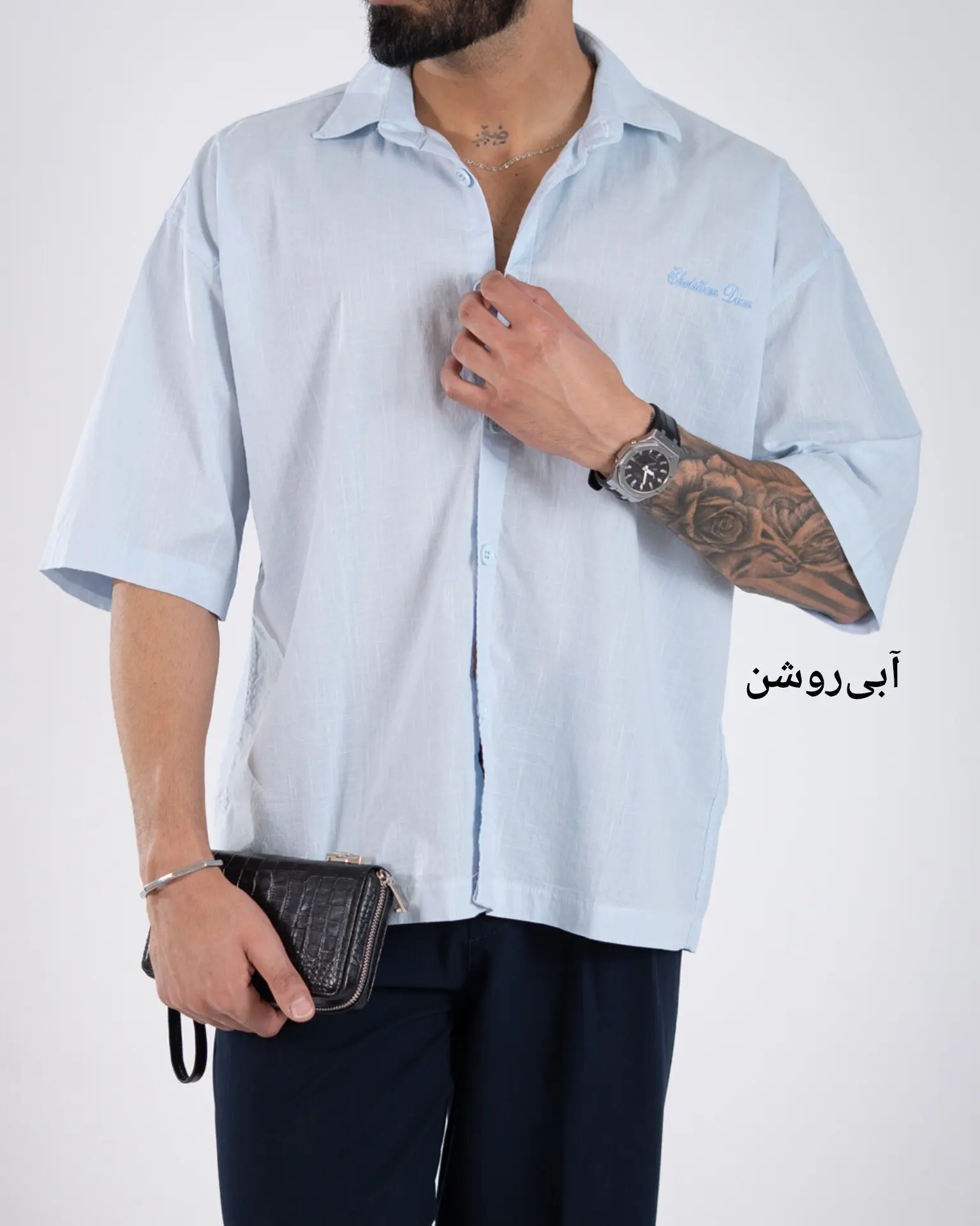 پیراهن اسلپ باکسی-کد5221
